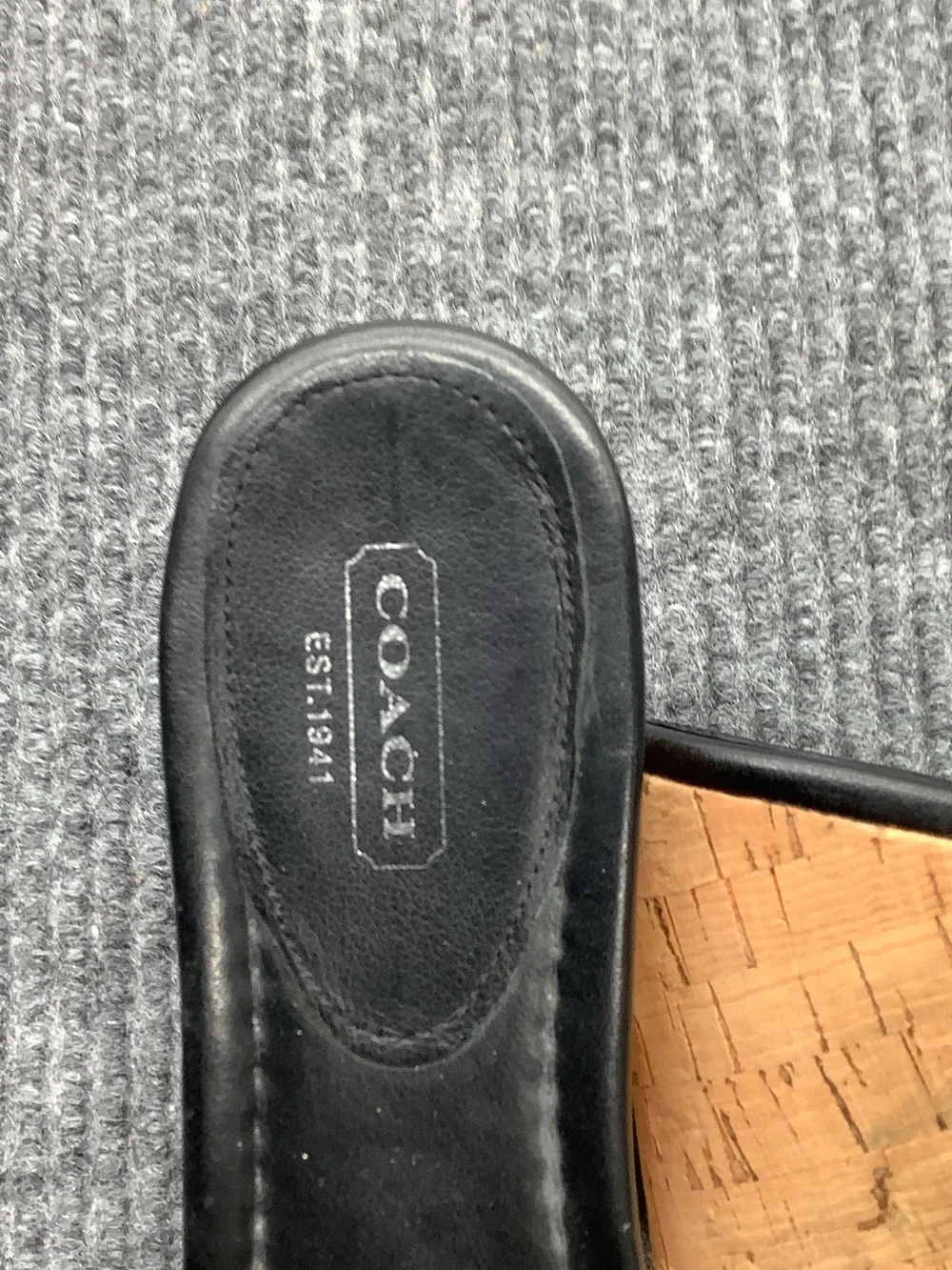 Coach patent leather